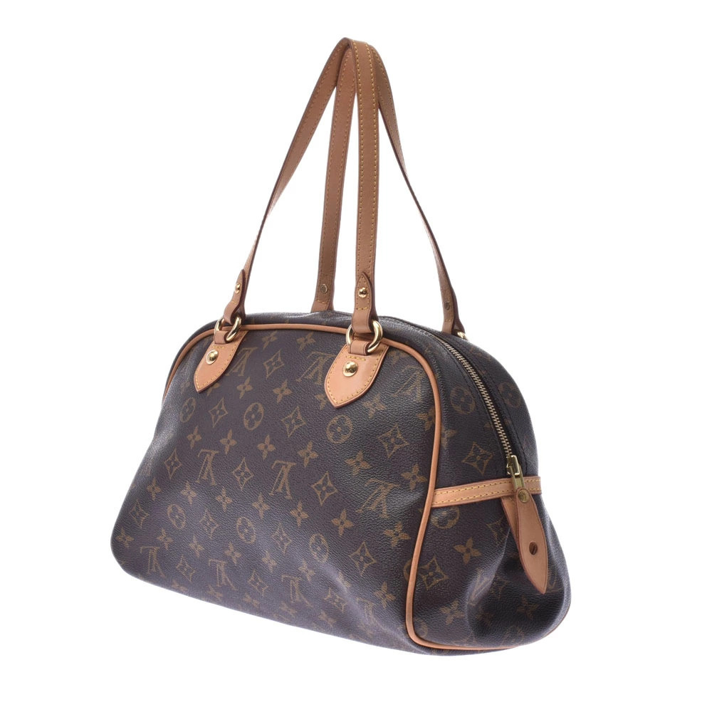 Louis Vuitton Handbag Montorgueil Brown Monogram Brown